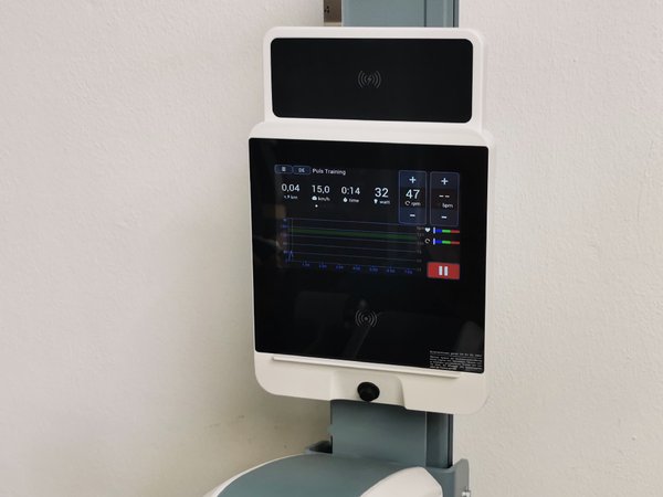 Hoher Bedienkomfort mit dem 7-Zoll-Touch-Display beim motion body 900 